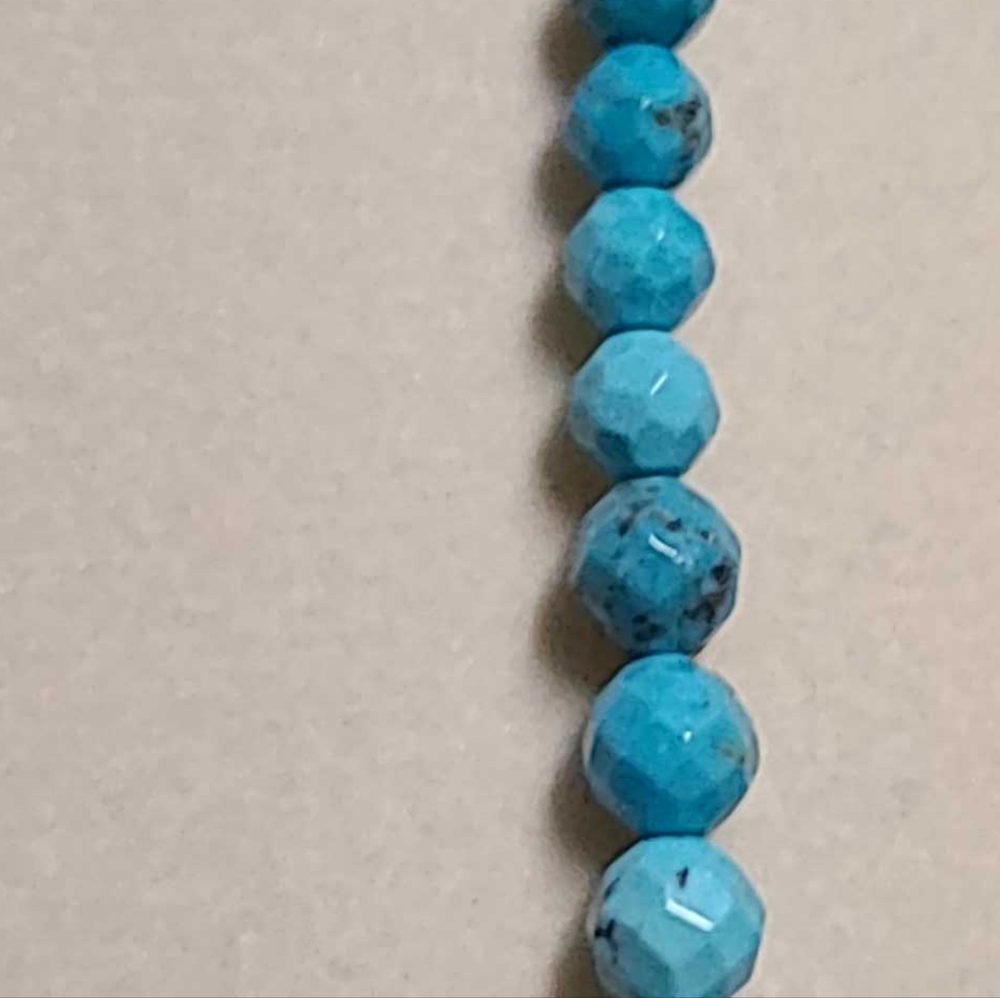 RARE Jay King Turquoise Graduated Beads Sterling Silver Necklace - Picture 13 of 15